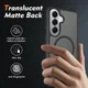 Samsung Galaxy S26 Plus Hoesje Full Protect 360° Cover met MagSafe / Qi2 Zwart afbeelding 2