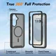 Samsung Galaxy S26 Plus Hoesje Full Protect 360° Cover met MagSafe / Qi2 Zwart afbeelding 4