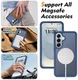 Samsung Galaxy S26 Plus Hoesje Full Protect 360° Cover met MagSafe / Qi2 Blauw afbeelding 6