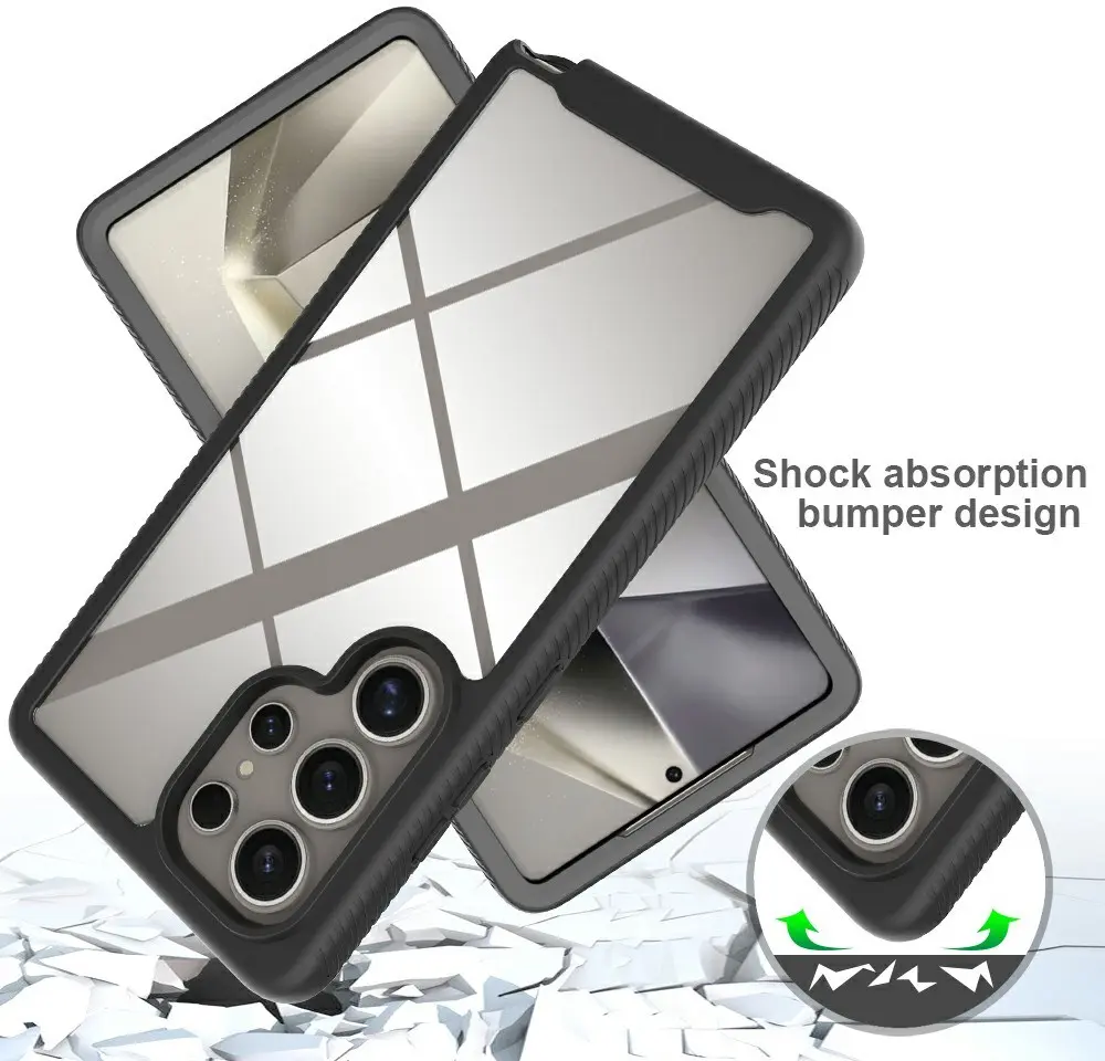 Samsung Galaxy S26 Ultra Hoesje Full Protect 360° Cover met MagSafe / Qi2 Zwart afbeelding 5