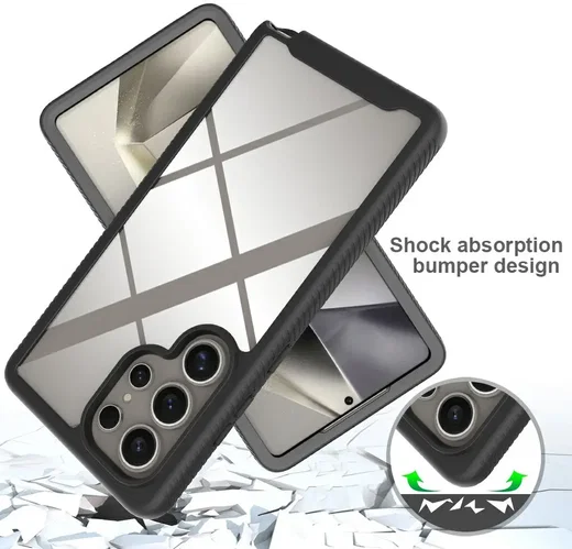 Samsung Galaxy S26 Ultra Hoesje Full Protect 360° Cover met MagSafe / Qi2 Zwart afbeelding 5