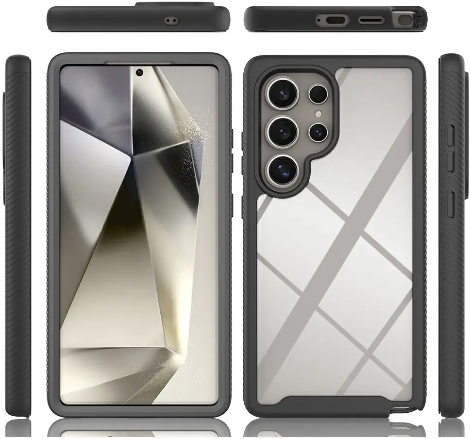 Samsung Galaxy S26 Ultra Hoesje Full Protect 360° Cover met MagSafe / Qi2 Zwart afbeelding 6