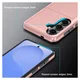 Samsung Galaxy S26 Hoesje met Slider Kaarthouder Back Cover Roze afbeelding 9