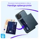 Samsung Galaxy S26 Hoesje met Slider Kaarthouder Back Cover Blauw afbeelding 6