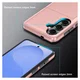 Samsung Galaxy S26 Plus Hoesje met Slider Kaarthouder Back Cover Roze afbeelding 6
