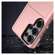 Samsung Galaxy S26 Ultra Hoesje met Slider Kaarthouder Back Cover Roze afbeelding 14