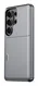 Samsung Galaxy S26 Ultra Hoesje met Slider Kaarthouder Back Cover Grijs afbeelding 2
