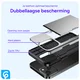 Samsung Galaxy S26 Ultra Hoesje met Slider Kaarthouder Back Cover Grijs afbeelding 12