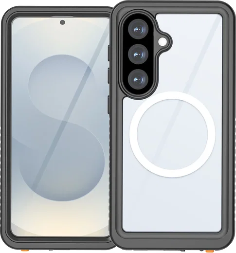 SBG Outdoor Case Samsung Galaxy S26 Waterdicht met MagSafe / Qi2 Zwart afbeelding 14