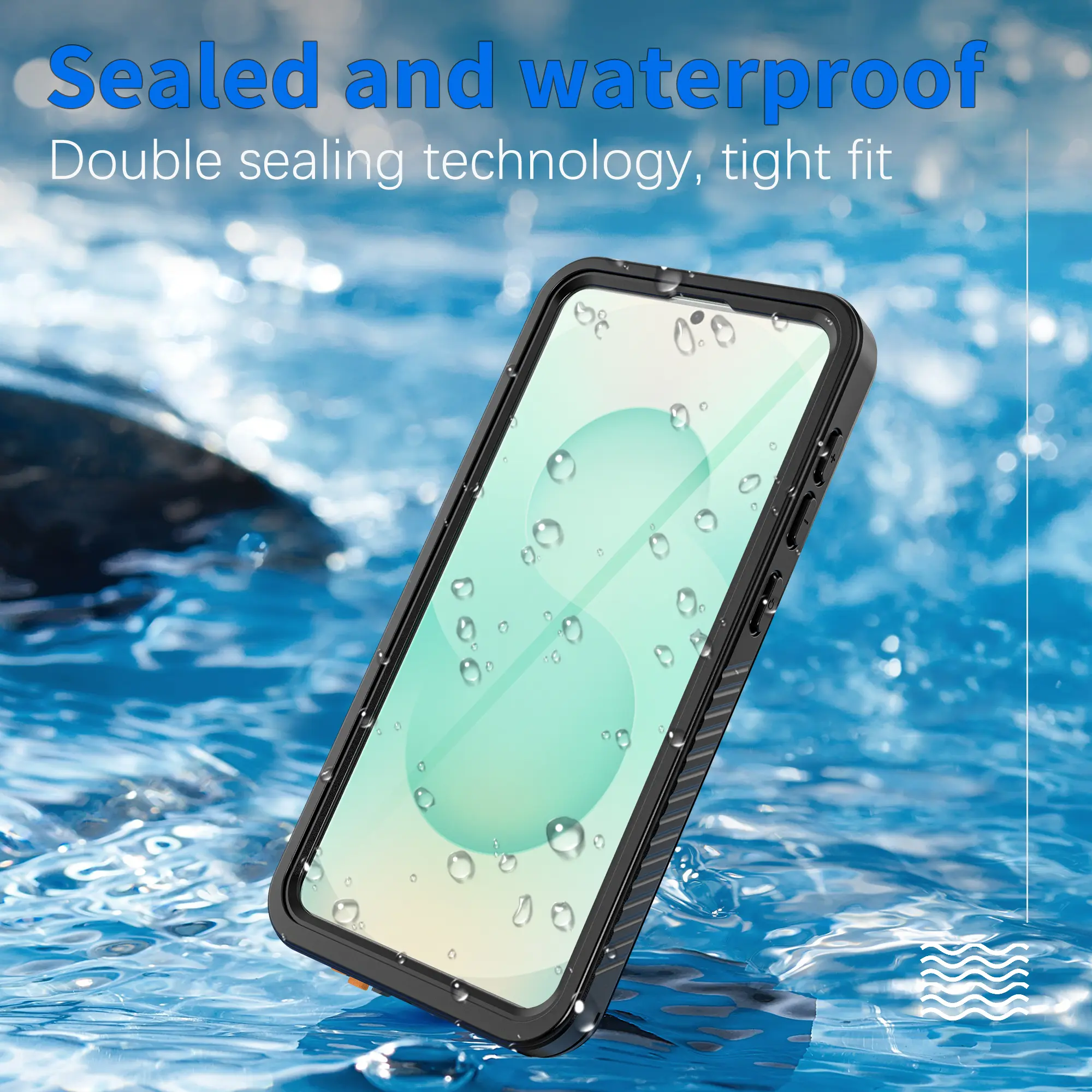 SBG Outdoor Case Samsung Galaxy S26 Plus Waterdicht met MagSafe / Qi2 Zwart afbeelding 13