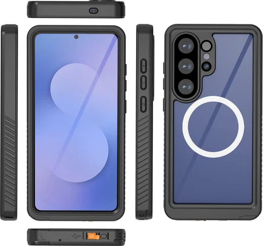 SBG Outdoor Case Samsung Galaxy S26 Ultra Waterdicht met MagSafe / Qi2 Zwart afbeelding 2