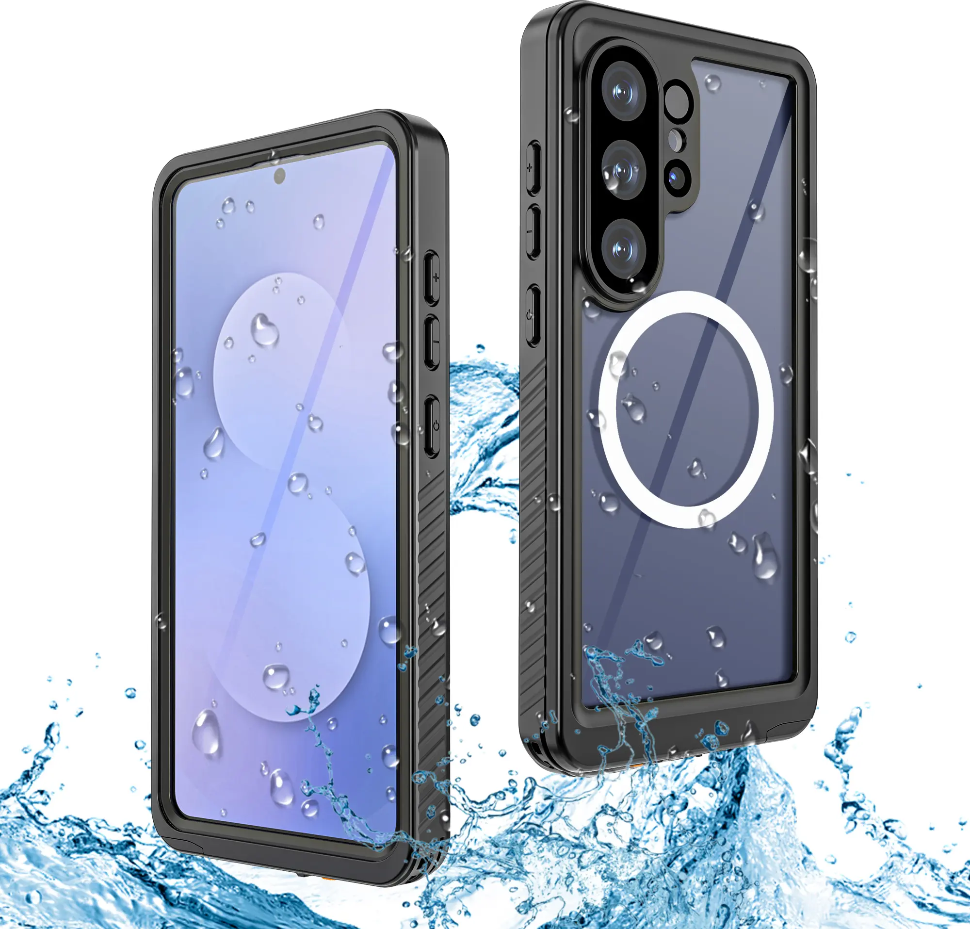 SBG Outdoor Case Samsung Galaxy S26 Ultra Waterdicht met MagSafe / Qi2 Zwart afbeelding 16