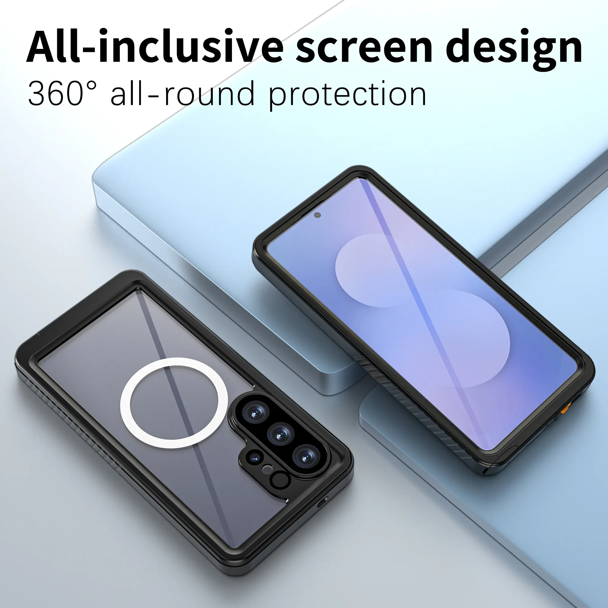 SBG Outdoor Case Samsung Galaxy S26 Ultra Waterdicht met MagSafe / Qi2 Zwart afbeelding 8