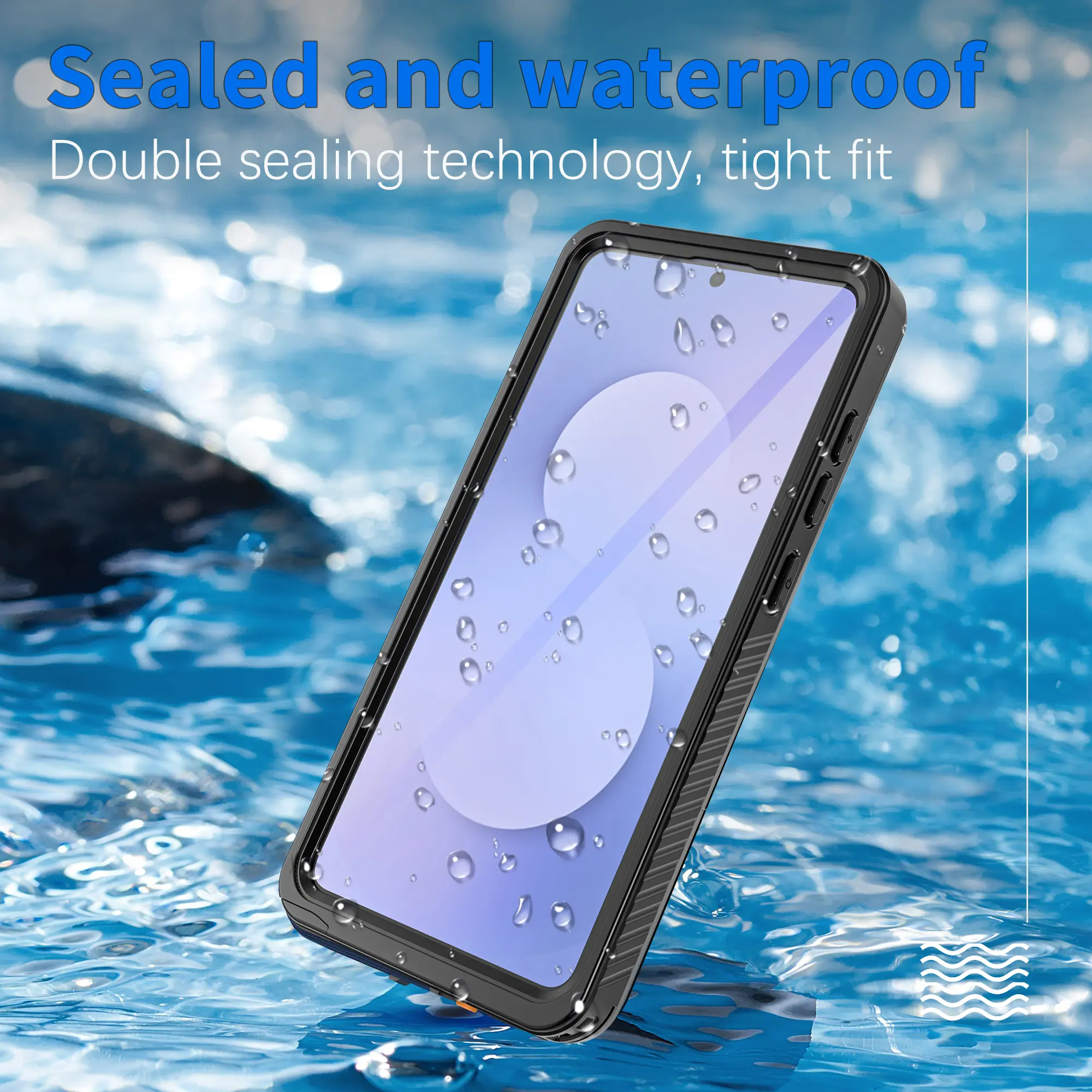 SBG Outdoor Case Samsung Galaxy S26 Ultra Waterdicht met MagSafe / Qi2 Zwart afbeelding 7