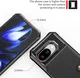 Google Pixel 10a TPU Back Cover met Kunstleren Wallet Zwart afbeelding 9