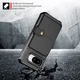 Google Pixel 10a TPU Back Cover met Kunstleren Wallet Zwart afbeelding 5