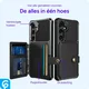Samsung Galaxy S26 TPU Back Cover met Kunstleren Wallet Zwart afbeelding 7