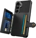 Samsung Galaxy S26 TPU Back Cover met Kunstleren Wallet Zwart afbeelding 2