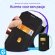 Samsung Galaxy S26 Ultra Hoesje met MagSafe / Qi2 Book Case Zwart afbeelding 3