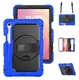 Samsung Galaxy Tab S11 Hoes met Screen Protector en Handriem Blauw