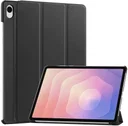 Samsung Galaxy Tab S11 Hoes Tri-Fold Book Case met Standaard Zwart