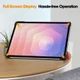 Samsung Galaxy Tab S11 Hoes Tri-Fold Book Case met Standaard Rood afbeelding 5