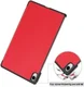 Samsung Galaxy Tab S11 Hoes Tri-Fold Book Case met Standaard Rood afbeelding 6
