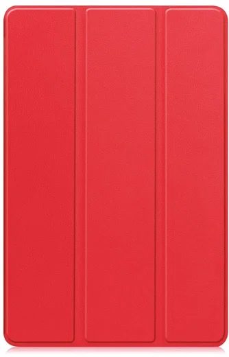 Samsung Galaxy Tab S11 Hoes Tri-Fold Book Case met Standaard Rood afbeelding 10