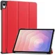 Samsung Galaxy Tab S11 Hoes Tri-Fold Book Case met Standaard Rood
