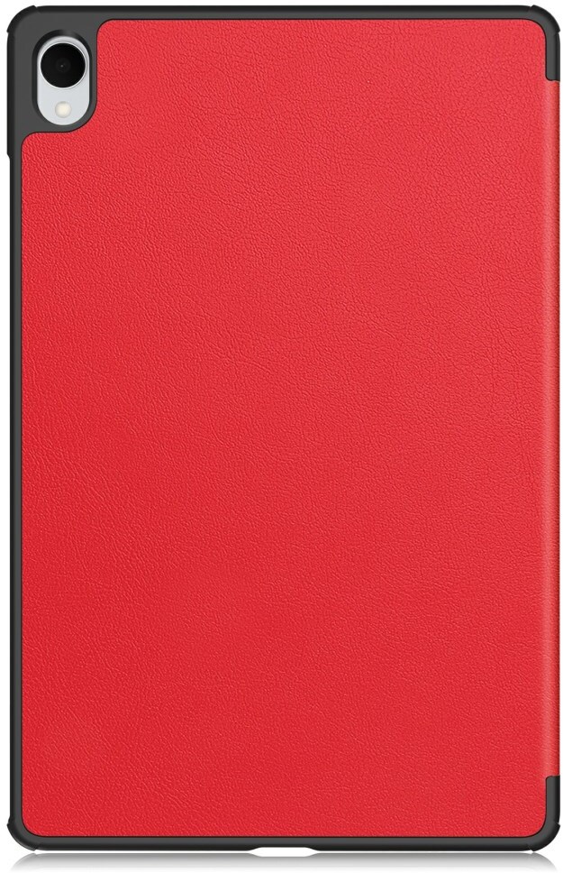 Samsung Galaxy Tab S11 Hoes Tri-Fold Book Case met Standaard Rood afbeelding 9