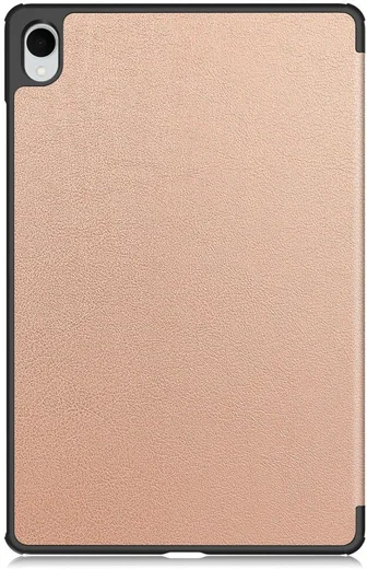 Samsung Galaxy Tab S11 Hoes Tri-Fold Book Case met Standaard Roze Goud afbeelding 9