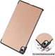 Samsung Galaxy Tab S11 Hoes Tri-Fold Book Case met Standaard Roze Goud afbeelding 6