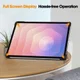 Samsung Galaxy Tab S11 Hoes Tri-Fold Book Case met Standaard Roze Goud afbeelding 5