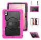 Samsung Galaxy Tab S11 Ultra Hoes met Screen Protector en Handriem Roze afbeelding 2