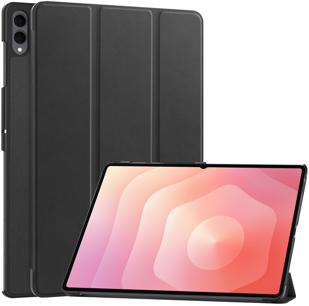 Samsung Galaxy Tab S11 Ultra Hoes Tri-Fold Book Case met Standaard Zwart afbeelding 1