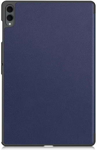 Samsung Galaxy Tab S11 Ultra Hoes Tri-Fold Book Case met Standaard Blauw afbeelding 12