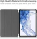 Samsung Galaxy Tab S11 Ultra Hoes Tri-Fold Book Case met Standaard Rood afbeelding 6