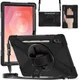 Samsung Galaxy Tab S11 Ultra Hoes Back Cover met Kickstand en Handriem Zwart afbeelding 11