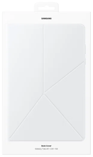 Originele Samsung Galaxy Tab A11 Plus Hoes Vouwbare Book Cover Wit afbeelding 10