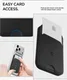 Spigen Slim Fold Magnetische Wallet met Standaard Zwart afbeelding 5