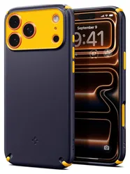 Spigen Nano Pop MagFit Apple iPhone 17 Pro Hoesje MagSafe Back Cover Blauw afbeelding