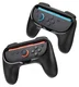 Spigen NS100 Nintendo Switch 2 Joy-Con Controller Grip 2-Pack (Zwart) afbeelding 1