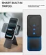 Spigen Slim Fold Tripod Wallet MagSafe Pasjeshouder 1 Pasje Zwart afbeelding 6