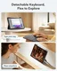 ESR Flex iPad Air 11 (24/25/26)/Air 10.9 (2022/2020) Hoes Met Toetsenbord Grijs afbeelding 4