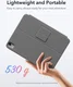 ESR Flex iPad Air 11 (24/25/26)/Air 10.9 (2022/2020) Hoes Met Toetsenbord Grijs afbeelding 7