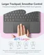 ESR Flex iPad Air 11 (24/25/26)/Air 10.9 (2022/2020) Hoes Met Toetsenbord Grijs afbeelding 6
