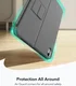 ESR Flex iPad Air 11 (24/25/26)/Air 10.9 (2022/2020) Hoes Met Toetsenbord Grijs afbeelding 8
