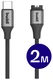 Buddi Flex Garmin Watch Kabel USB-C 2M Zwart