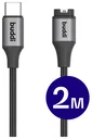 Buddi Flex Garmin Watch Kabel USB-C 2M Zwart