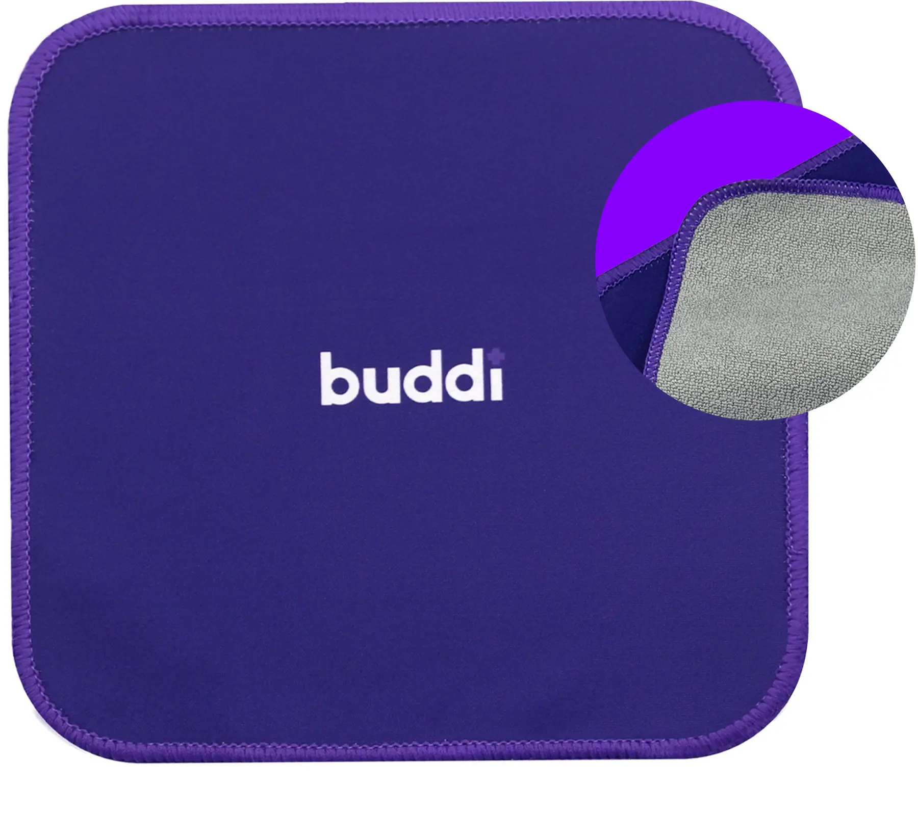 Buddi Fresh Professionele Schoonmaak Microfiber Doek Paars afbeelding 1